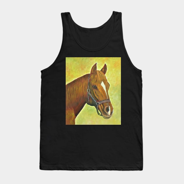 Horse beauty Tank Top by Allison Prior Art